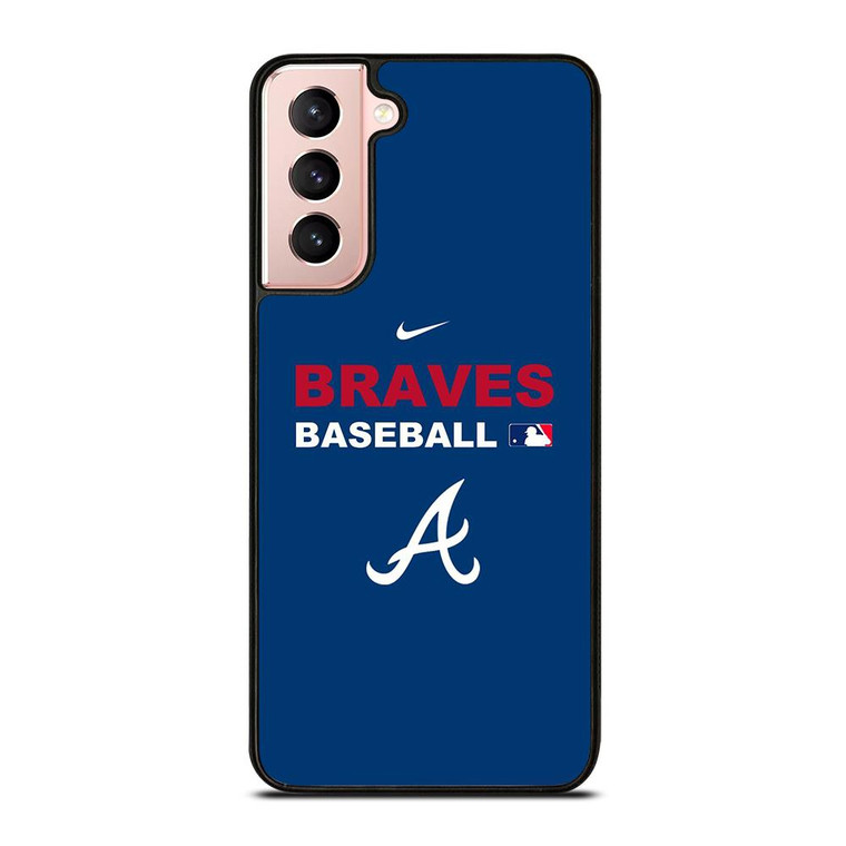 ATLANTA BRAVES BASEBALL LOGO Samsung Galaxy Case Cover