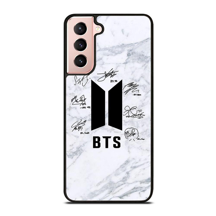 BANGTAN BOYS BTS SIGNATURE MARBLE Samsung Galaxy Case Cover
