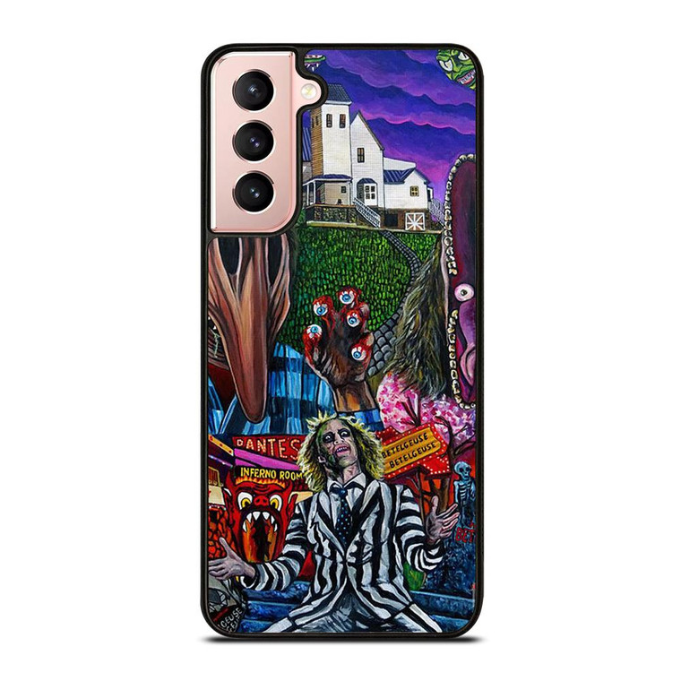 BEETLEJUICE TIM BURTON ART 2 Samsung Galaxy Case Cover