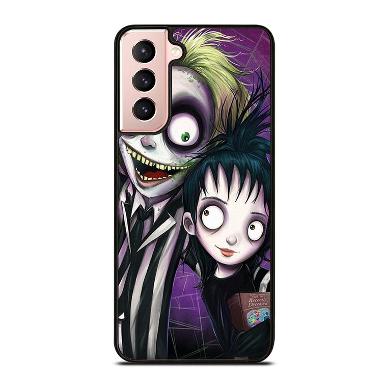 BEETLEJUICE TIM BURTON ART Samsung Galaxy Case Cover