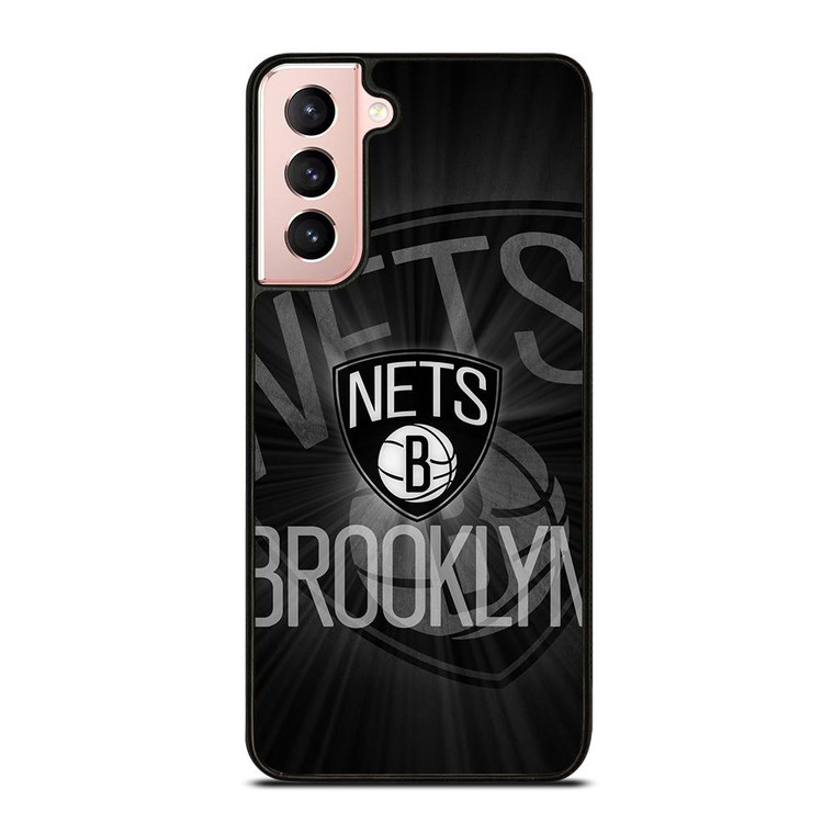 BROOKLYN NETS LOGO BASKETBALL 2 Samsung Galaxy Case Cover