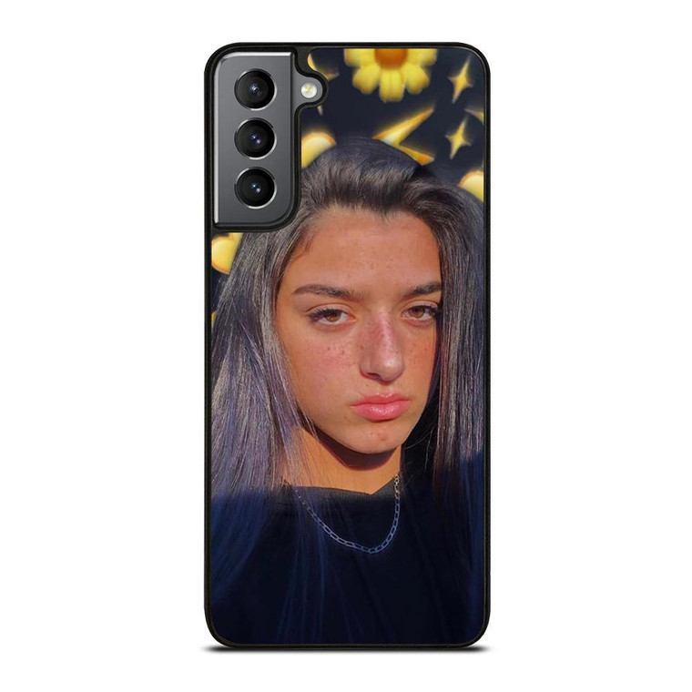 CHARLI D'AMELIO FACE Samsung Galaxy Case Cover