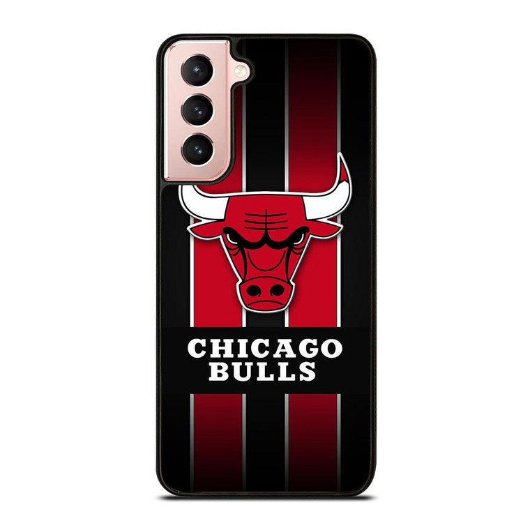 CHICAGO BULLS STRIPE LOGO Samsung Galaxy Case Cover