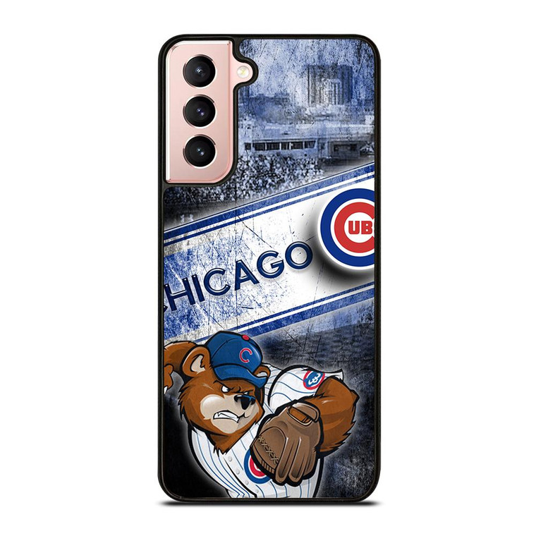 CHICAGO CUBS LOGO 3 Samsung Galaxy Case Cover