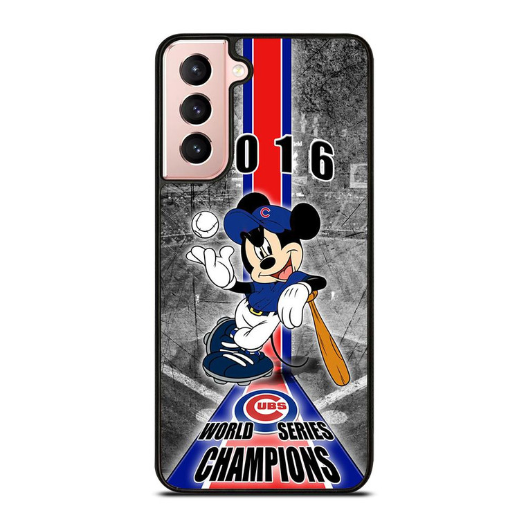 CHICAGO CUBS MICKEY MOUSE Samsung Galaxy Case Cover
