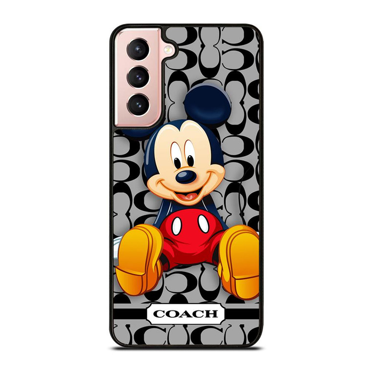 COACH MICKEY MOUSE CARTOON Samsung Galaxy Case Cover