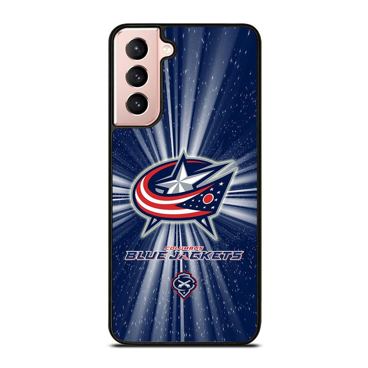 COLUMBUS BLUE JACKETS NHL LOGO 1 Samsung Galaxy Case Cover