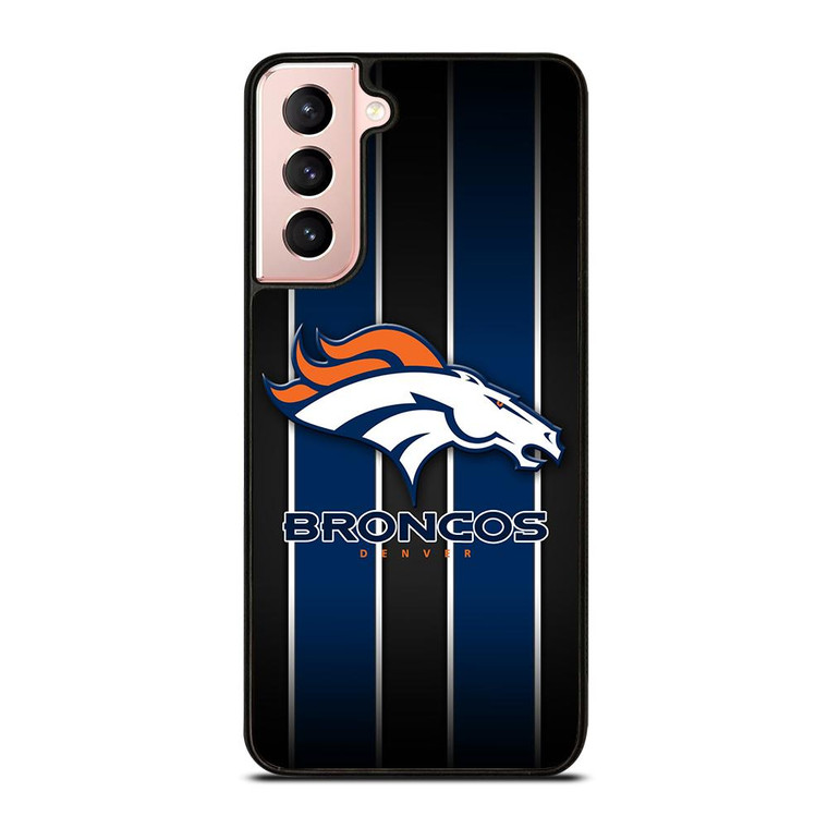 DENVER BRONCOS STRIPE LOGO Samsung Galaxy Case Cover