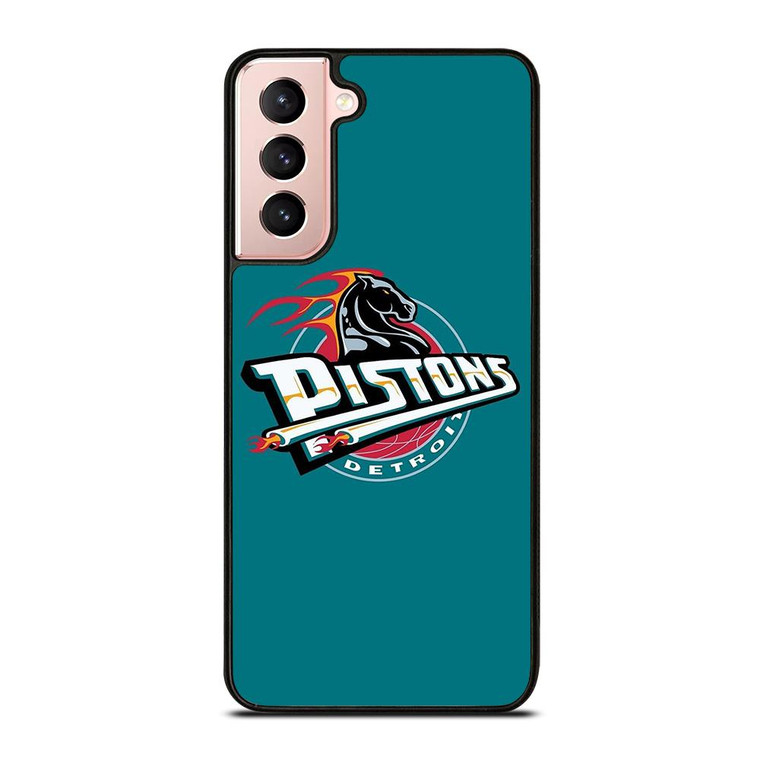 DETROIT PISTONS LOGO BASKETBALL Samsung Galaxy Case Cover