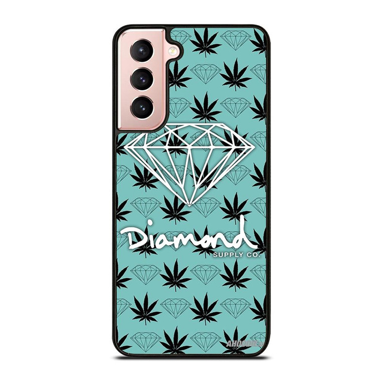DIAMOND SUPPLY CO LOGO PATTERN Samsung Galaxy Case Cover