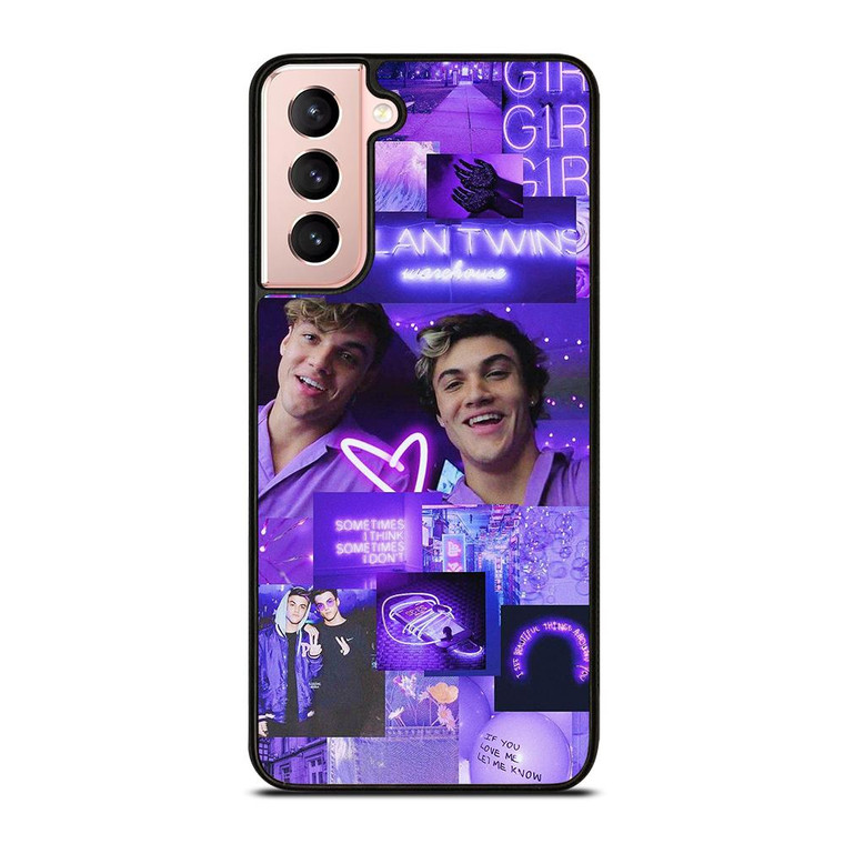 DOLAN TWINS PURPLE Samsung Galaxy Case Cover