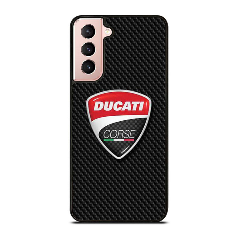 DUCATI CORSE CARBON LOGO Samsung Galaxy Case Cover