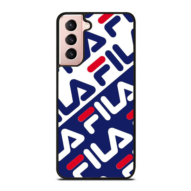 FILA PATTERN LOGO Samsung Galaxy Case Cover