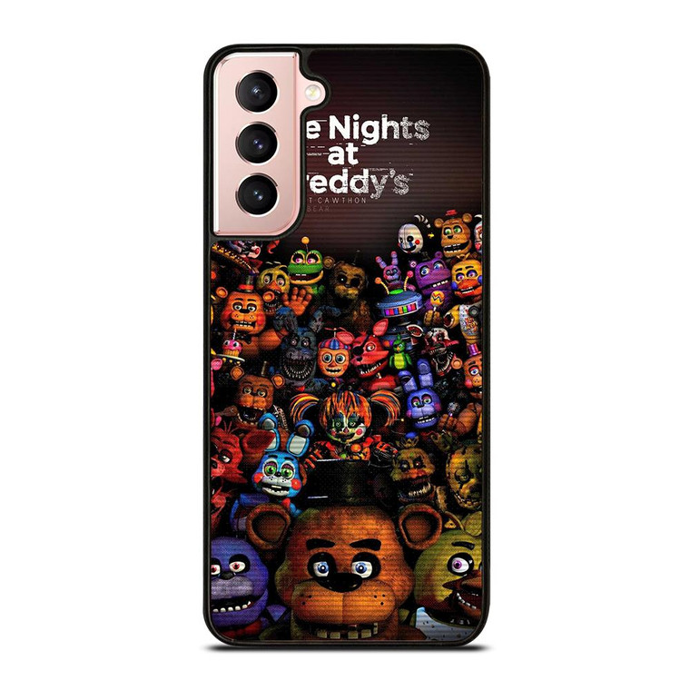 FIVE NIGHTS AT FREDDY'S FNAF ALL CHARACTER Samsung Galaxy Case Cover