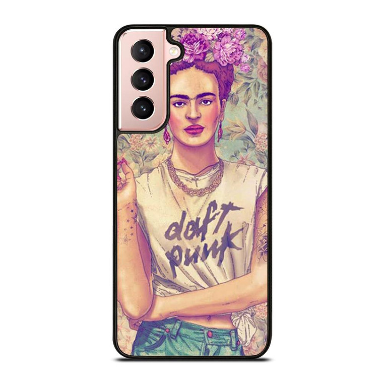 FRIDA KAHLO FLORAL Samsung Galaxy Case Cover