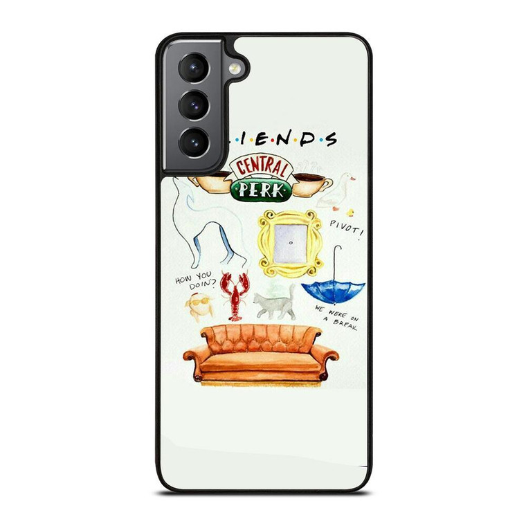 FRIENDS CENTRAL PERK ART Samsung Galaxy Case Cover