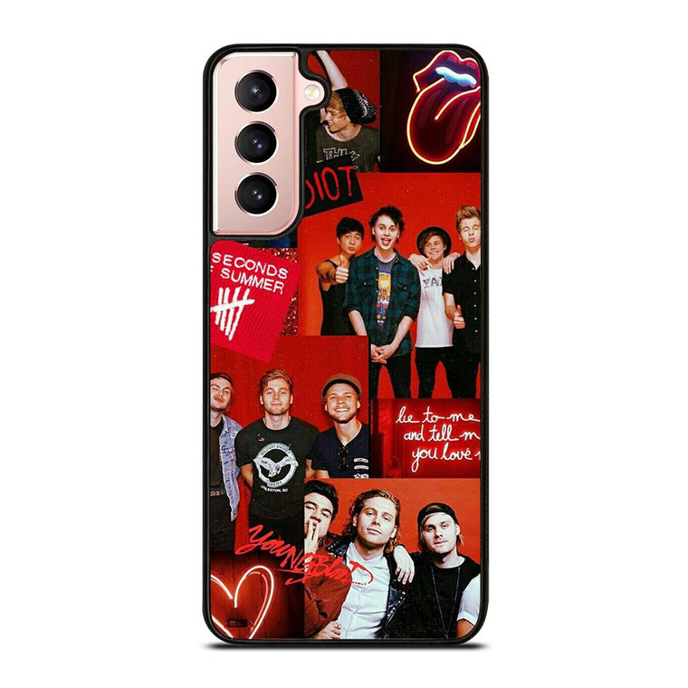 GROUP 5 SECONDS OF SUMMER COLLAGE Samsung Galaxy Case Cover