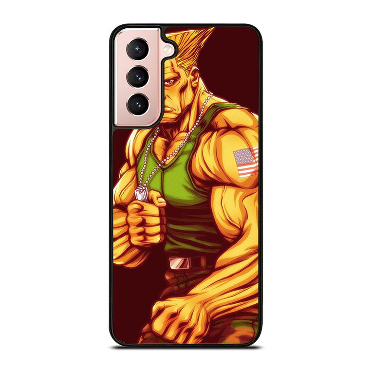 GUILE STREET FIGHTER CARTOON Samsung Galaxy Case Cover