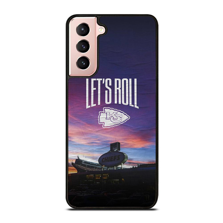 KANSAS CITY CHIEFS LET'S ROLL Samsung Galaxy Case Cover