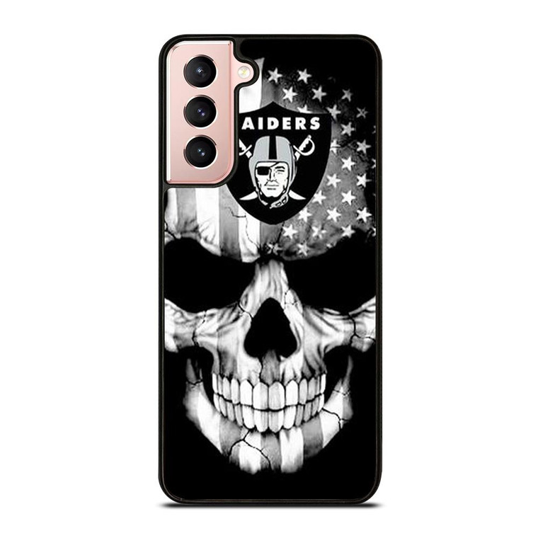 LAS VEGAS RAIDERS SKULL LOGO Samsung Galaxy Case Cover