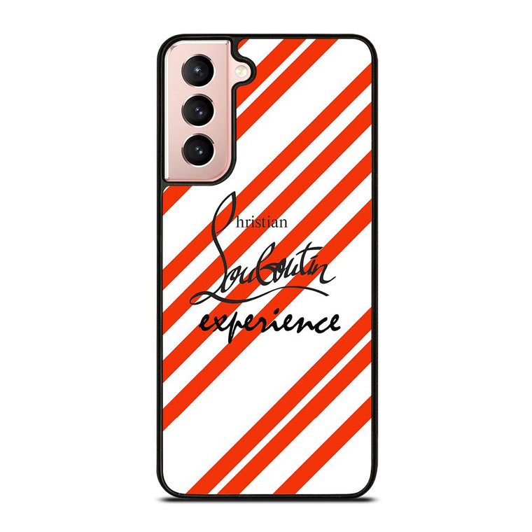 LOUBOUTIN LOGO STRIPE Samsung Galaxy Case Cover