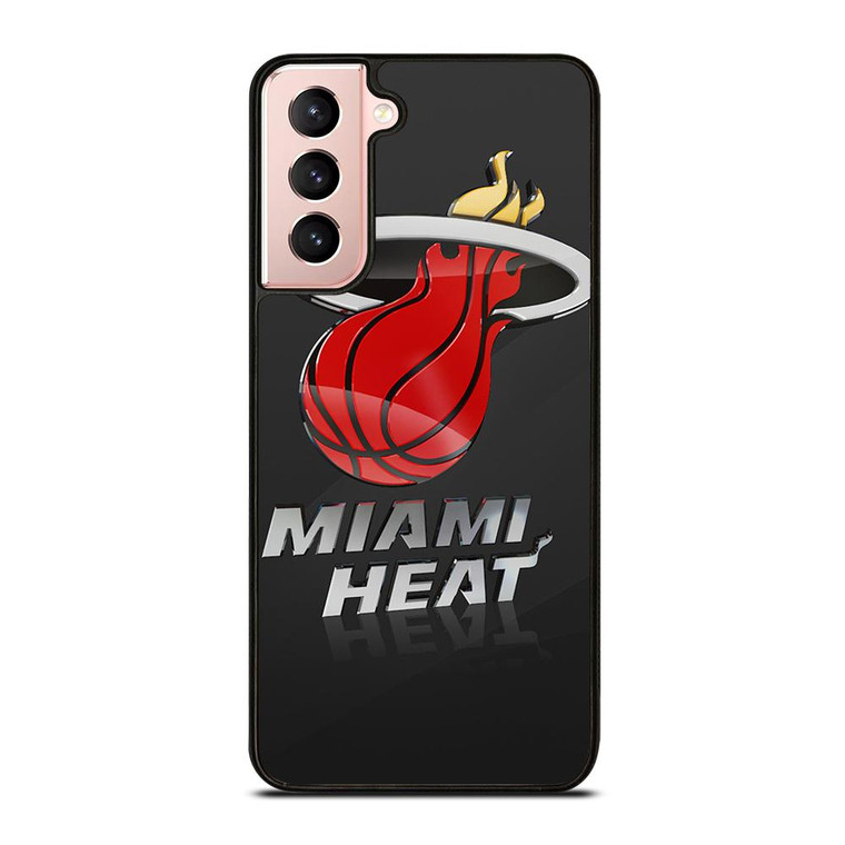 MIAMI HEAT NBA TEAM LOGO 3 Samsung Galaxy Case Cover
