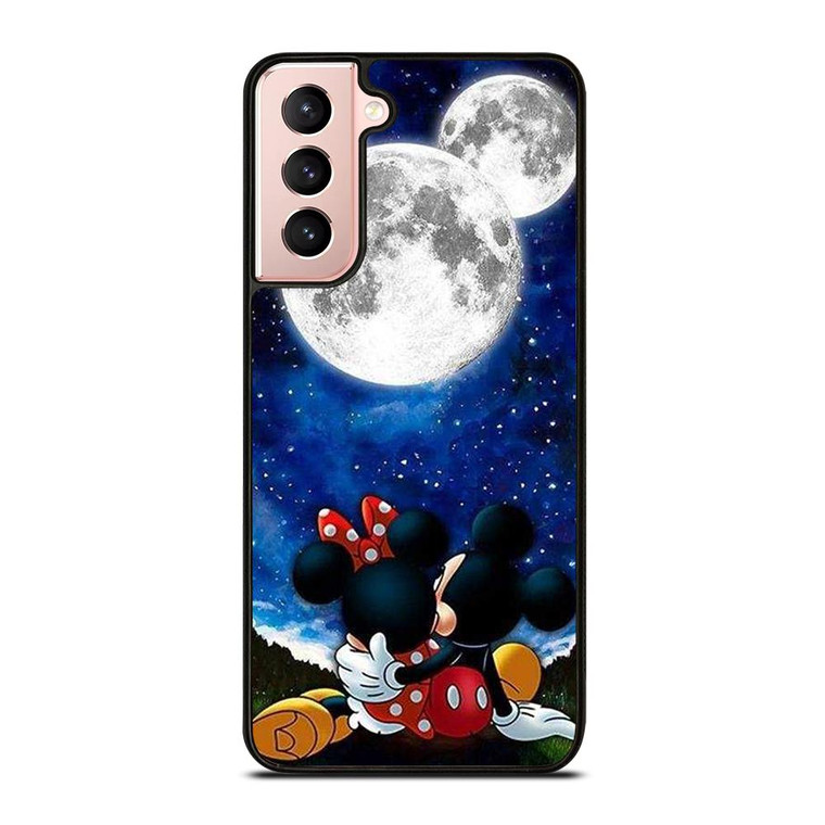 MICKEY AND MINNIE MOUSE MOON Samsung Galaxy Case Cover
