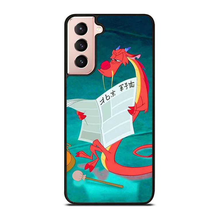 MUSHU MULAN DISNEY CARTOON Samsung Galaxy Case Cover