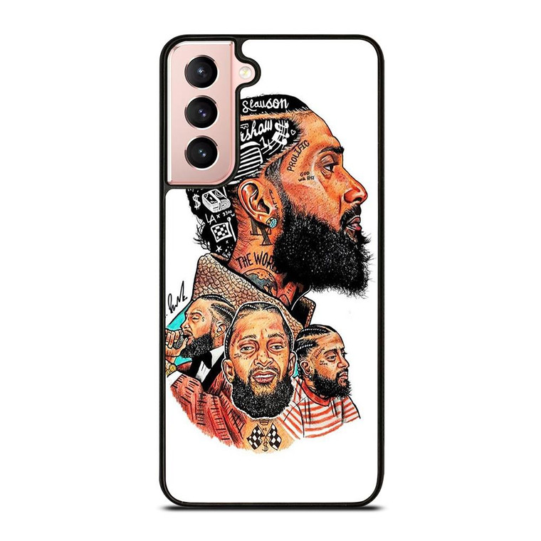 NIPSEY HUSSLE RAPPER ARTWORK Samsung Galaxy Case Cover
