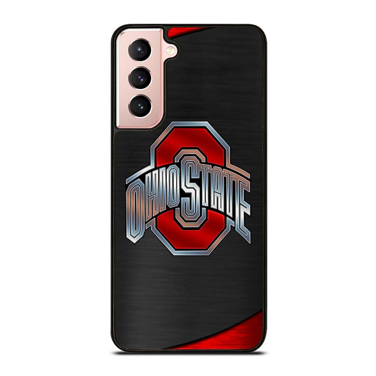 OHIO STATE BUCKEYES METAL LOGO Samsung Galaxy Case Cover