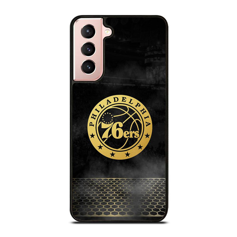 PHILADELPHIA 76ERS GOLD LOGO Samsung Galaxy Case Cover