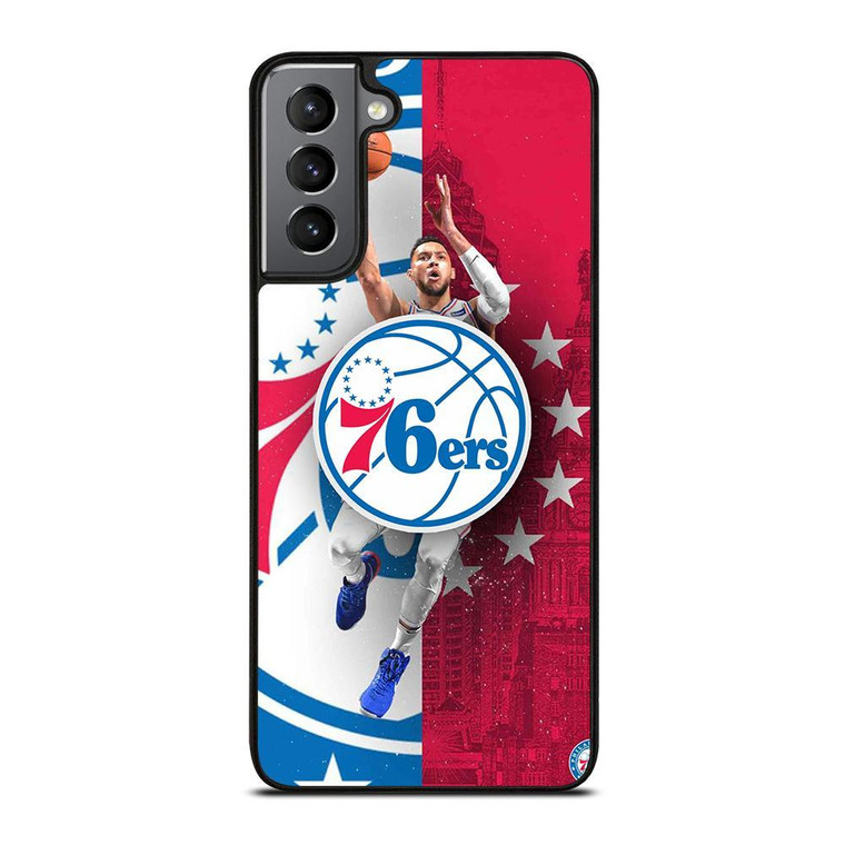 PHILADELPHIA 76ERS NBA Samsung Galaxy Case Cover