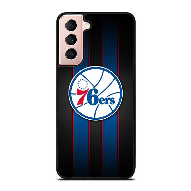 PHILADELPHIA 76ERS STRIPE LOGO Samsung Galaxy Case Cover