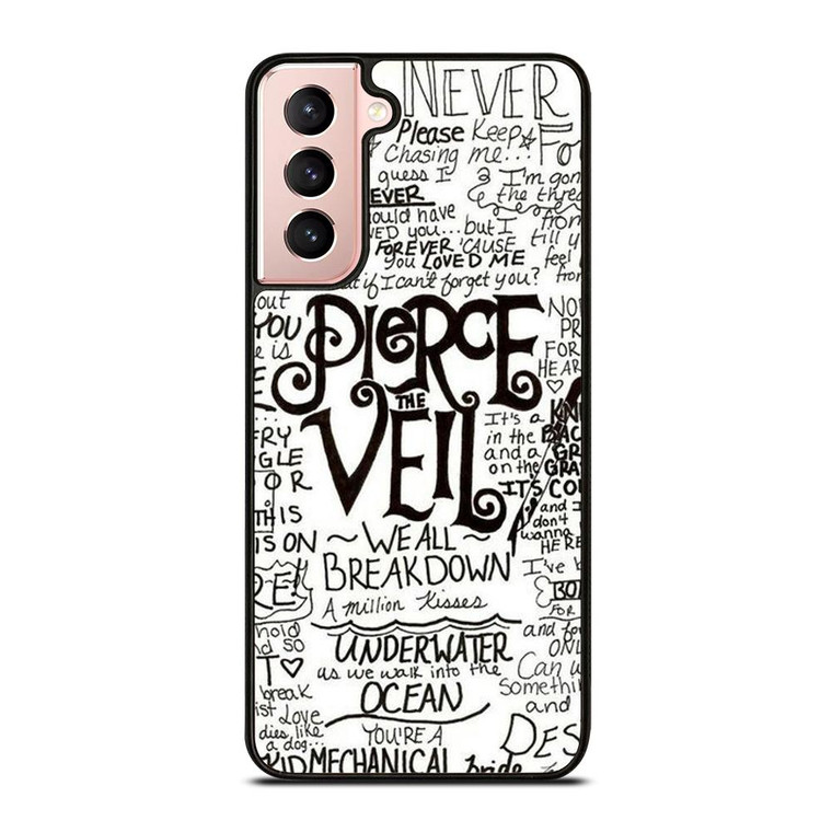 PIERCE THE VEIL LYRIC Samsung Galaxy Case Cover