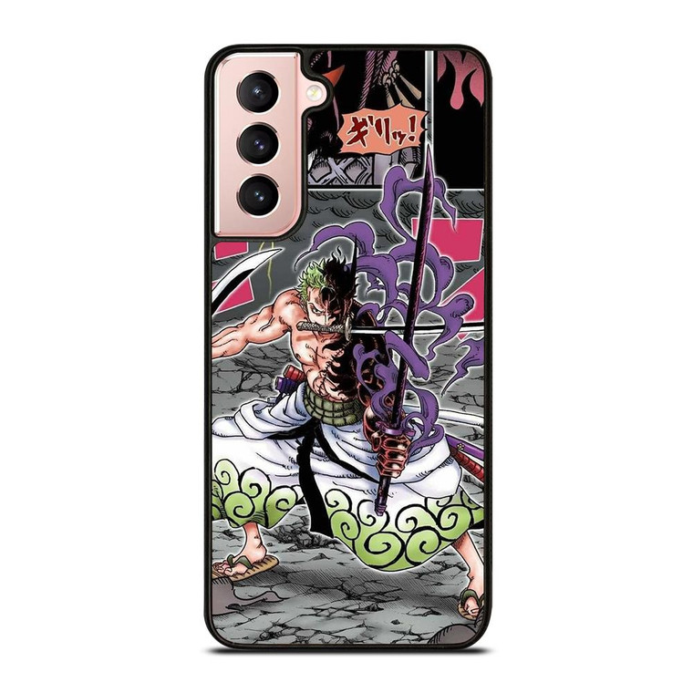 RORONOA ZORO ONE PIECE COMIC Samsung Galaxy Case Cover