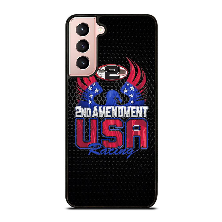 SECOND AMENDMENT LOGO METAL LOGO 2 Samsung Galaxy Case Cover