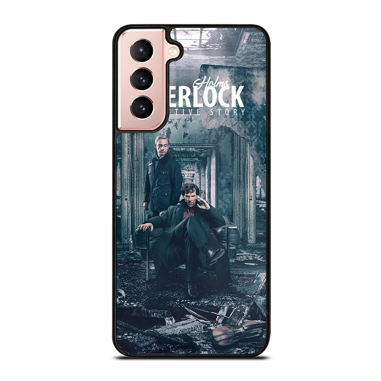 SHERLOCK HOLMES POSTER Samsung Galaxy Case Cover