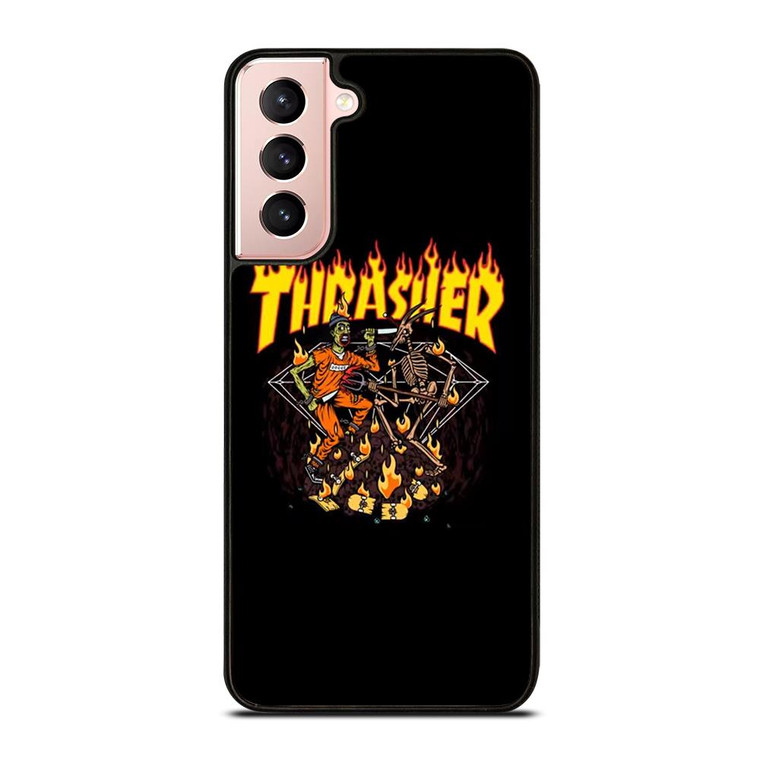 SKATEBOARD THRASHER 2 Samsung Galaxy Case Cover