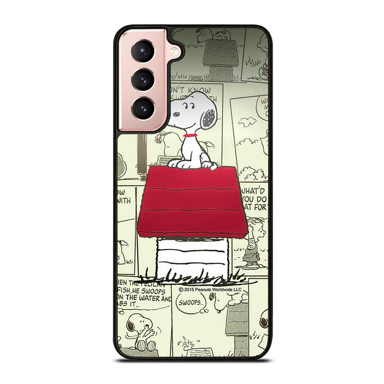 SNOOPY DOG COMIC Samsung Galaxy Case Cover