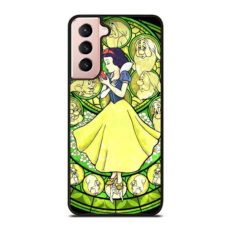 SNOW WHITE DISNEY STAINED GLASS Samsung Galaxy Case Cover