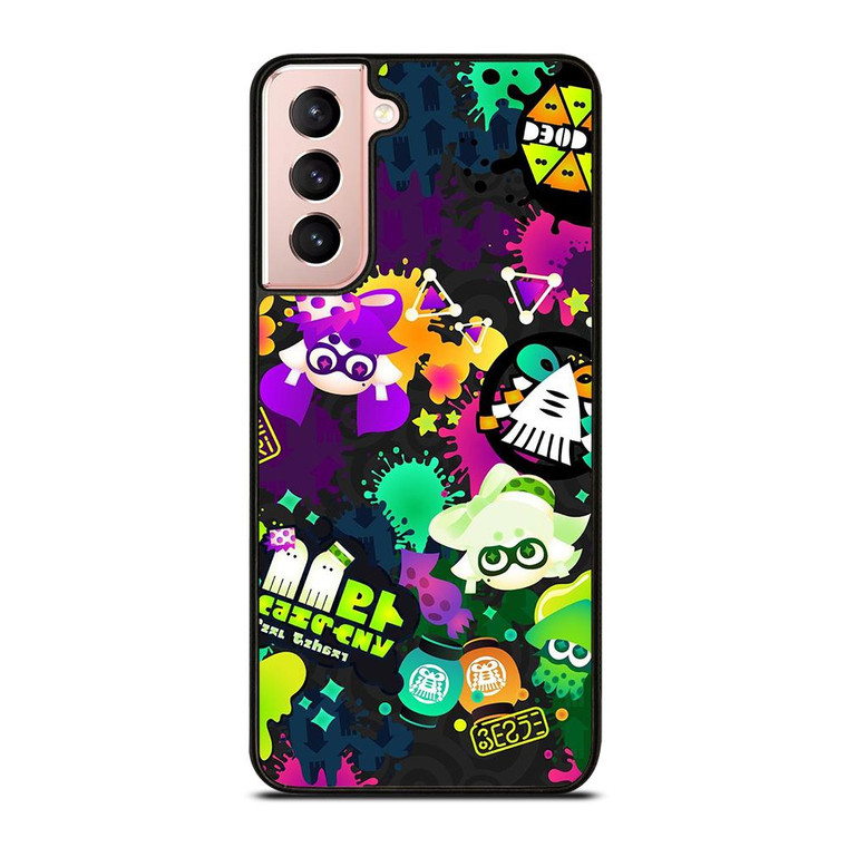 SPLATOON STICKER Samsung Galaxy Case Cover