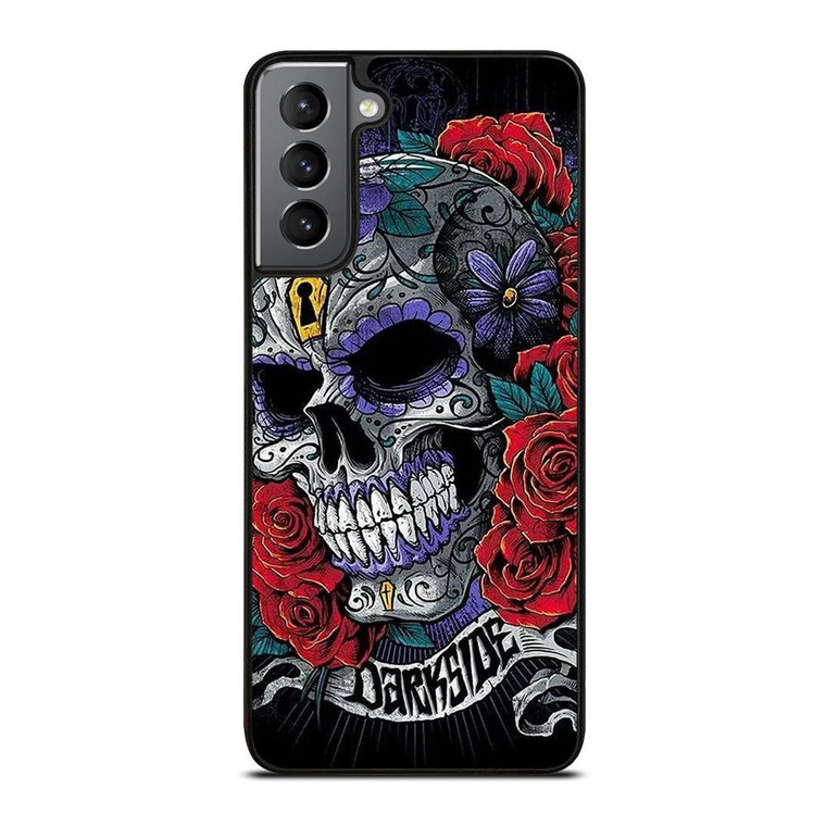 SUGAR SKULL ROSE Samsung Galaxy Case Cover