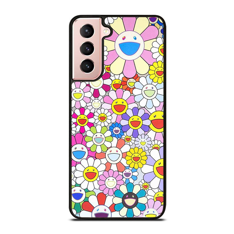 TAKASHI MURAKAMI FLOWERS PATTERN Samsung Galaxy Case Cover