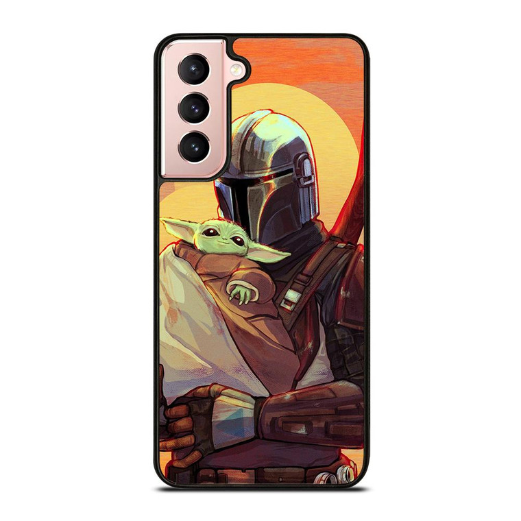 THE MANDALORIAN AND BABY YODA 2 Samsung Galaxy Case Cover