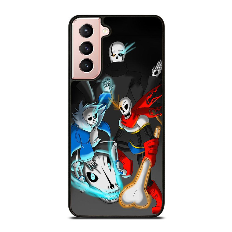 UNDERTALE PAPYRUS AND SANS ART Samsung Galaxy Case Cover