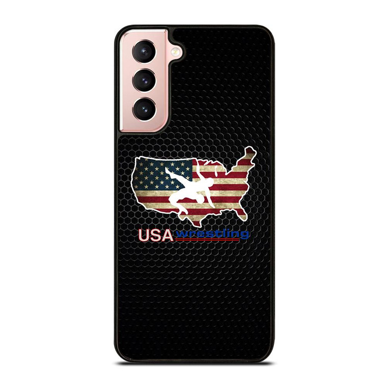 USA WRESTLING METAL LOGO Samsung Galaxy Case Cover