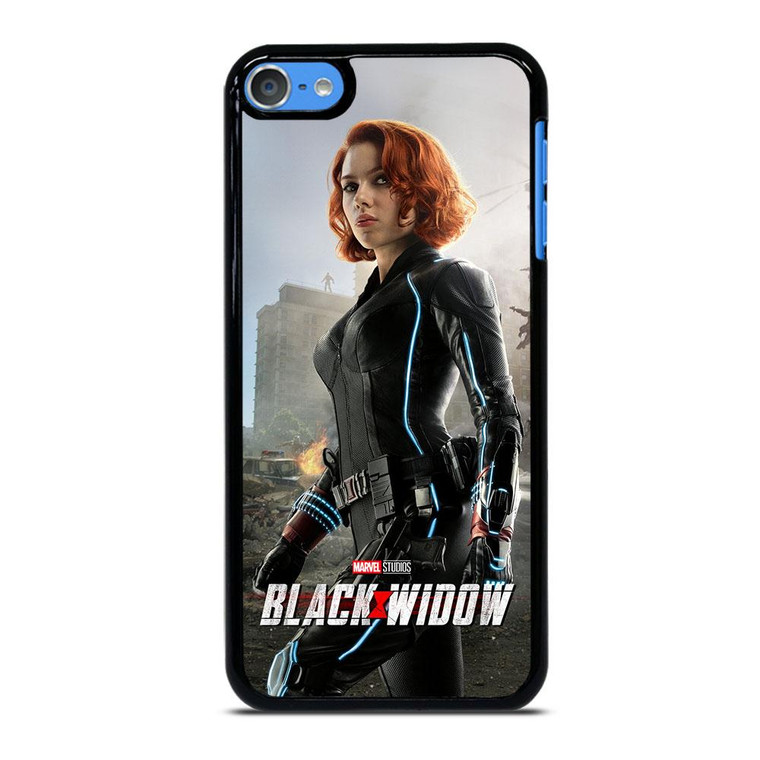 BLACK WIDOW SUPERHERO MARVEL 3 iPod Touch Case Cover