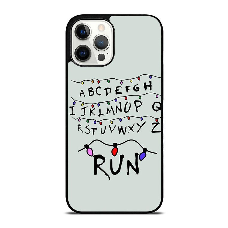 RUN STRANGER LIGHTS iPhone Case Cover