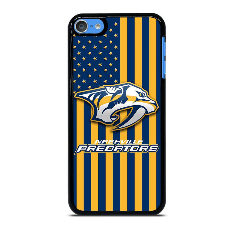 NASHVILLE PREDATORS NHL LOGO 3 iPod Touch Case Cover