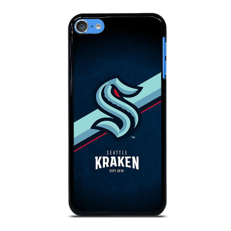 SEATTLE KRAKEN STRIPE LOGO iPod Touch Case Cover